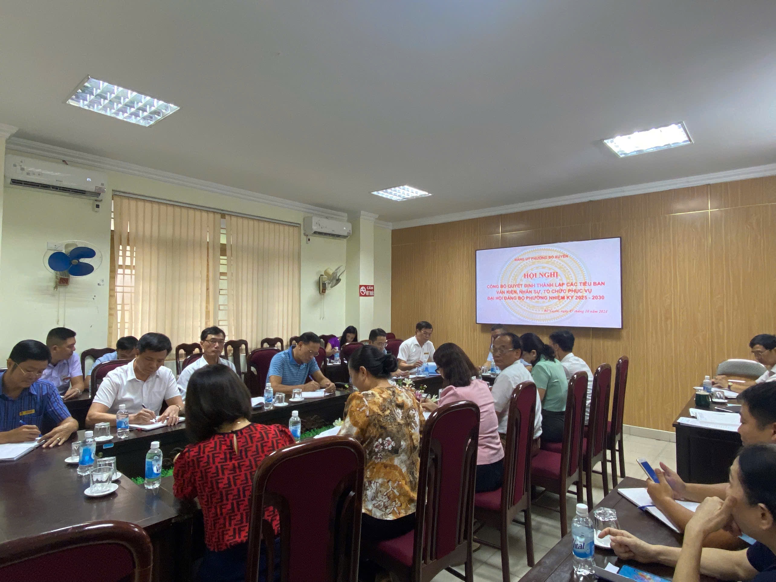 Triển khai công tác chuẩn bị Đại hội Đảng bộ