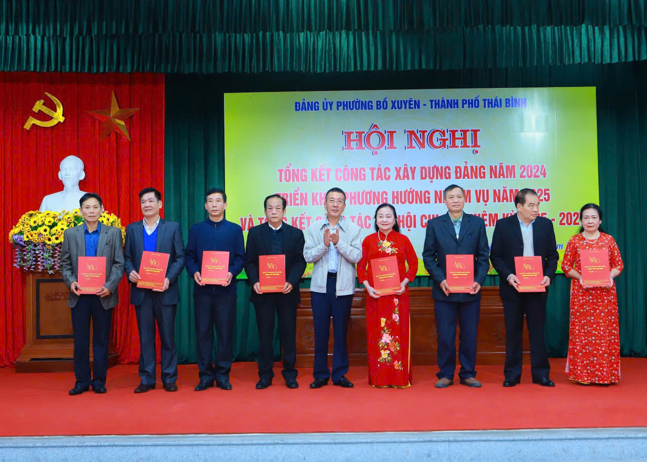 Phường Bồ Xuyên tổng kết công tác Đảng năm 2024