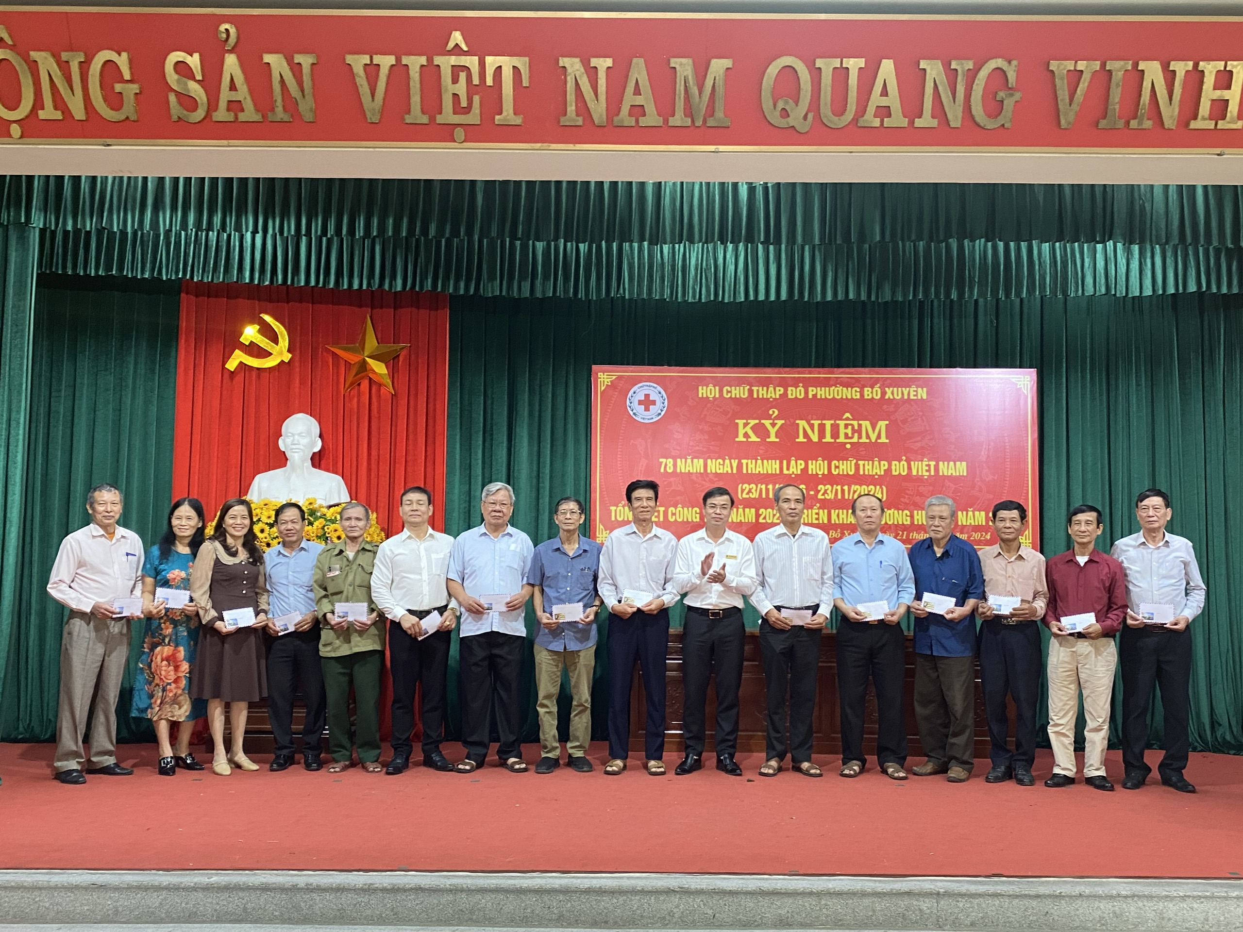 Kỷ niệm 78 năm thành lập Hội Chữ Thập đỏ Việt Nam